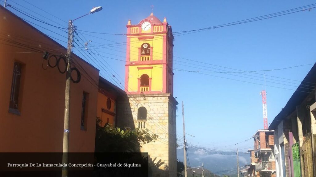 Parroquia de la Inmaculada Concepción - Guayabal de Síquima (Cundinamarca)