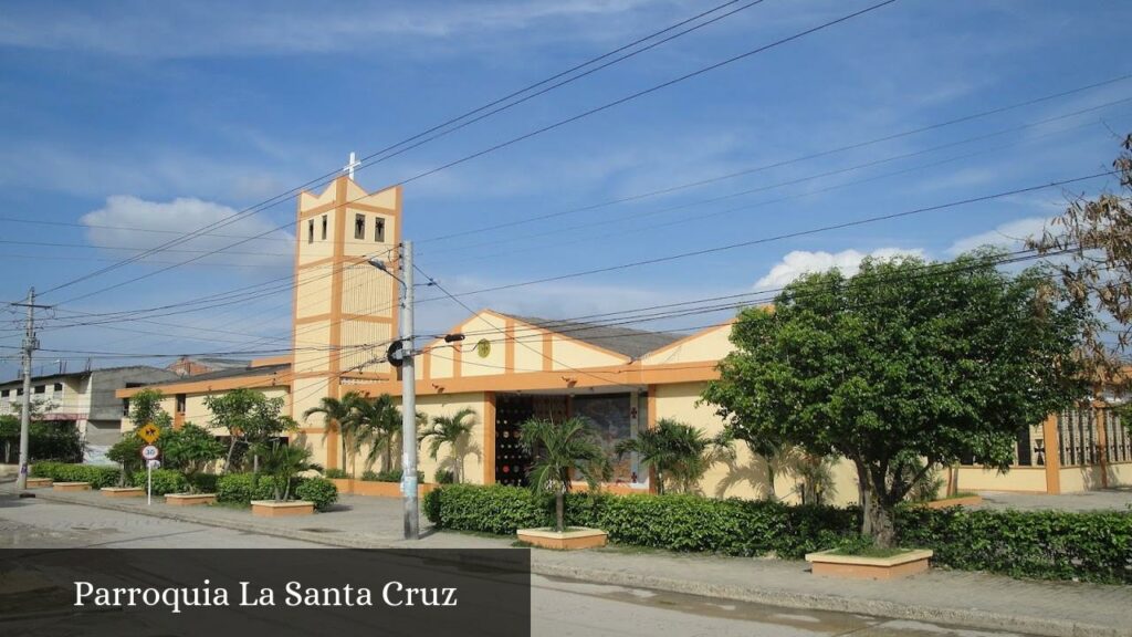 Parroquia La Santa Cruz - La Puerta de Oro de Colombia (Atlántico)