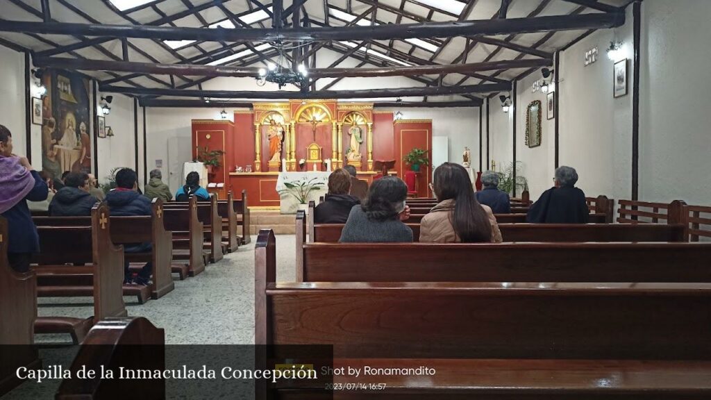 Capilla de la Inmaculada Concepción - Bogotá (Cundinamarca)